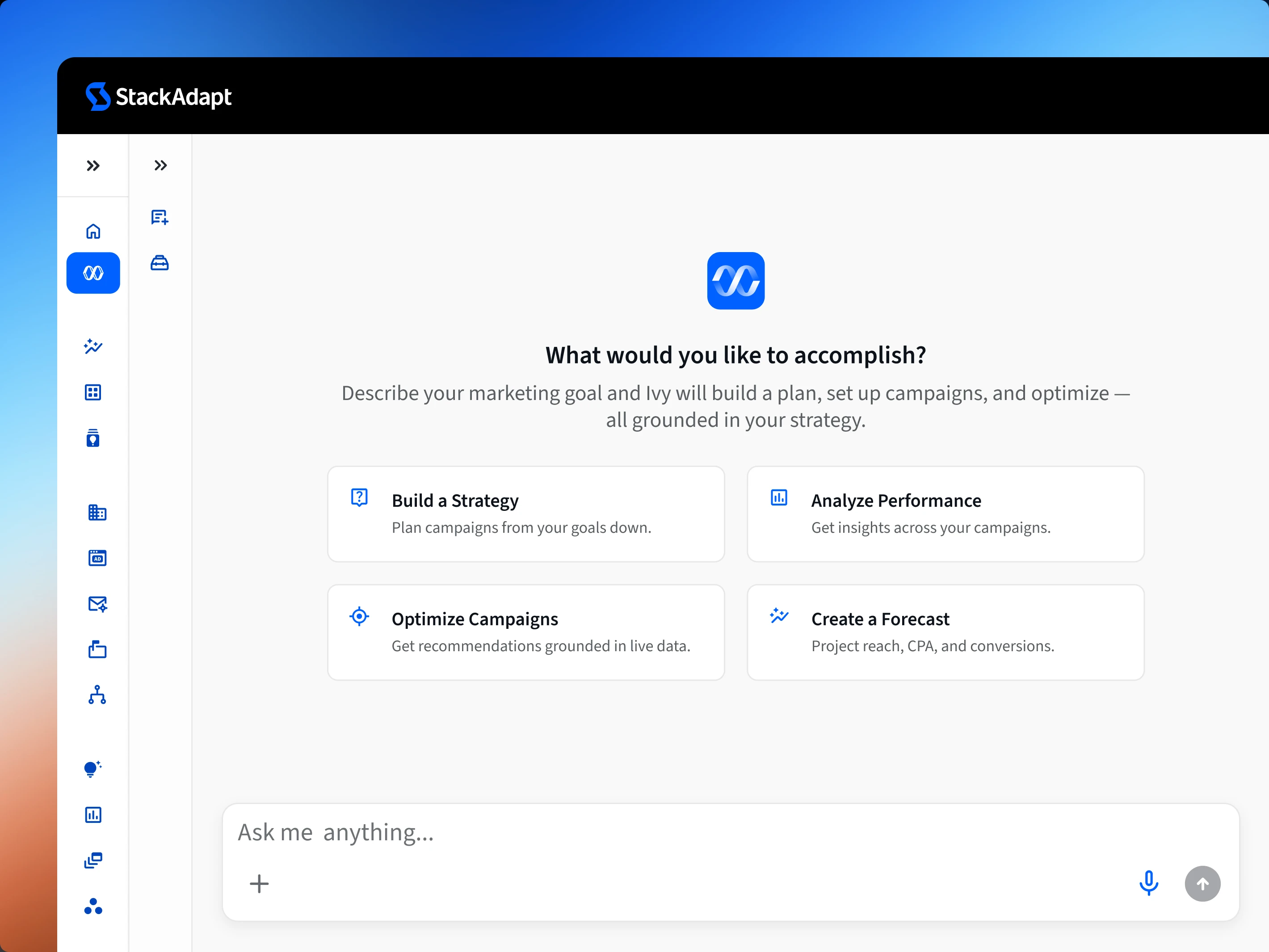 Campaign orchestration view